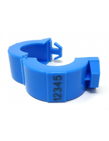 Abrazadera contadores PL22/26 Azul