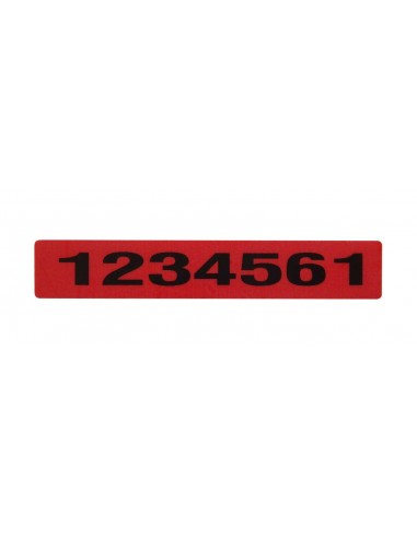 Etiqueta de Seguridad 70x12