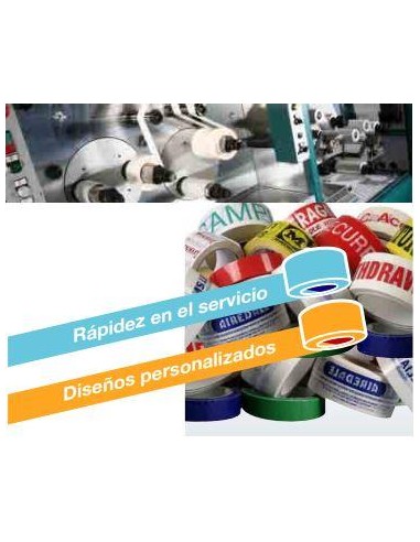 Cinta Adhesiva PVC Impresa