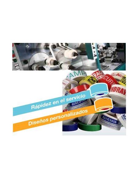 Cinta Adhesiva PVC Impresa