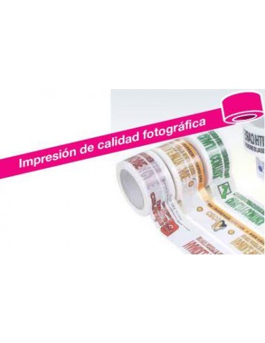 Cinta Adhesiva PVC Impresa