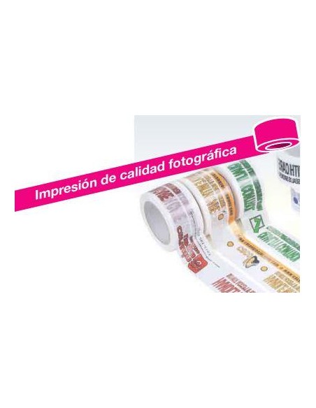 Cinta Adhesiva PVC Impresa