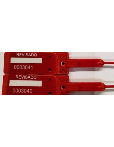 PRECINTO DE SEGURIDAD SP12 Ø2x300mm....