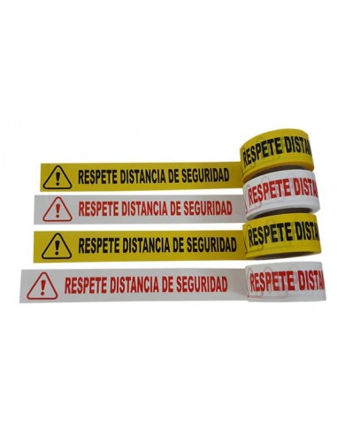 Cinta Adhesiva PVC  66m. "Seguridad y...