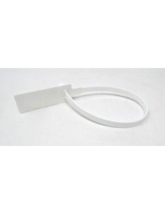 Precinto Poly Check Blanco con Código de Barras 2