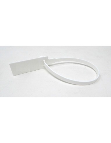 Precinto Poly Check Blanco con Código de Barras