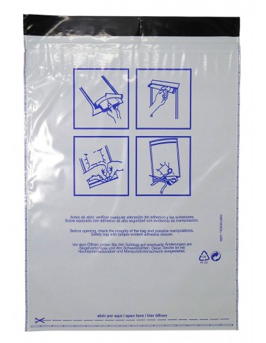 Sobre de Seguridad 30X40 Blanco