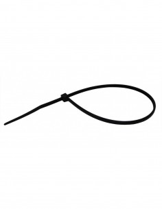Brida ajustable Negro Ø2.5x200mm 2