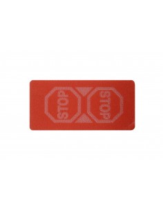 Etiqueta de Seguridad 25x12 Rojo | Sin Numerar 2