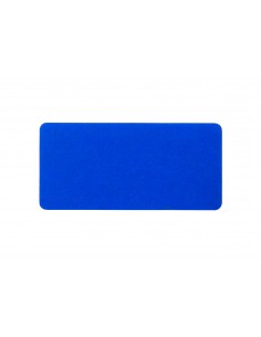 Etiqueta de Seguridad 25x12 Azul | Sin Marcar