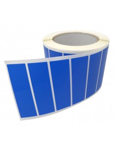 Etiqueta de Seguridad 85x25 Azul 2