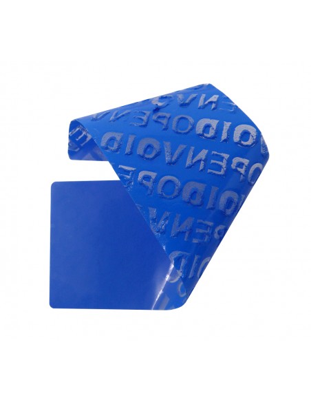 Etiqueta de Seguridad 85x25 Azul