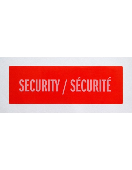 Etiqueta E-Commerce 90x30 Inglés/Francés