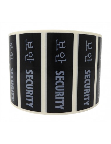 Etiqueta E-Commerce 90x30 Inglés/Coreano