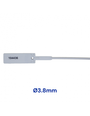 Precinto Secur Pull Ø3.8 | Blanco