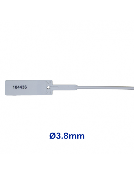 Precinto Secur Pull Ø3.8 | Blanco