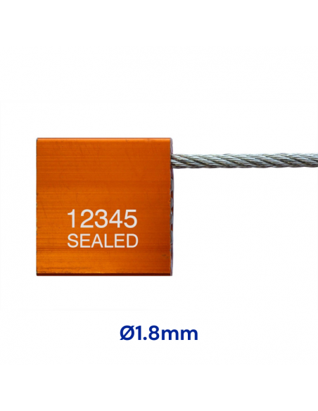 Precinto Cable Seal S211A Ø1.8