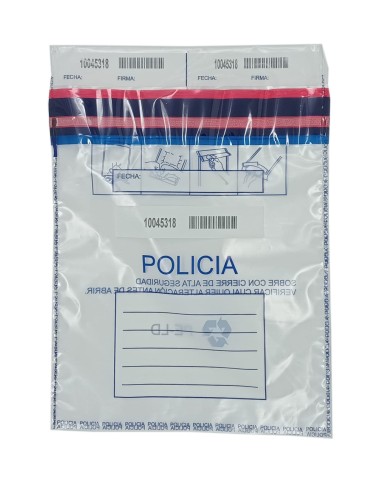 Sobre de Seguridad 20x26 Policia